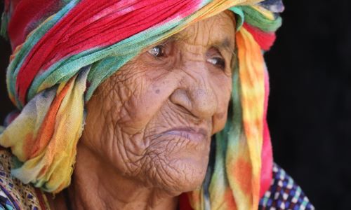 An older woman in Yemen