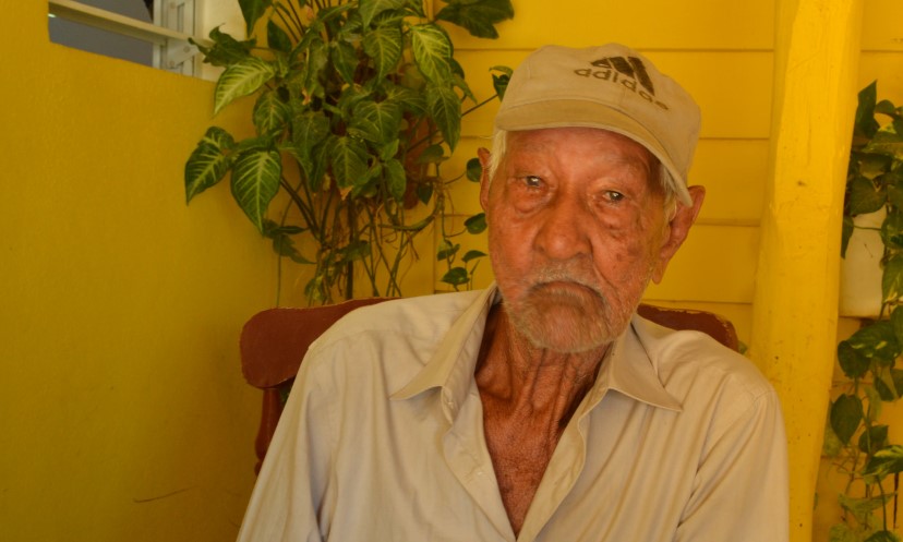 90-year-old Juan's crops are badly damaged everytime there is a hurricane 